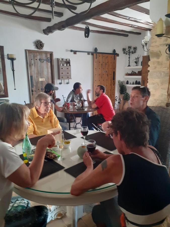Casa Blanca Bed & Breakfast Castell De Castells Exterior photo