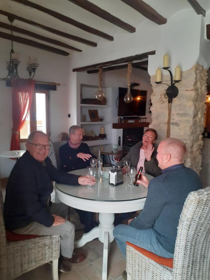 Casa Blanca Bed & Breakfast Castell De Castells Exterior photo